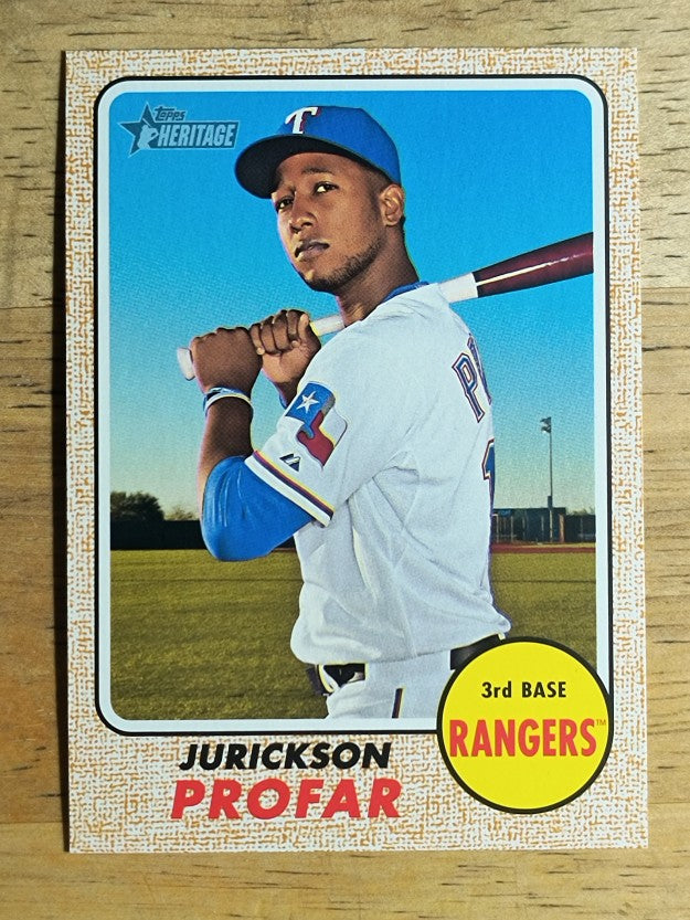 2017 Topps Heritage #296 Jurickson Profar