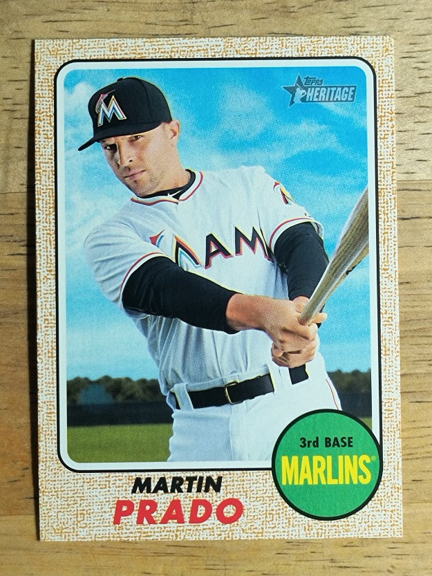 2017 Topps Heritage #301 Martin Prado