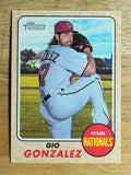 2017 Topps Heritage #303 Gio Gonzalez