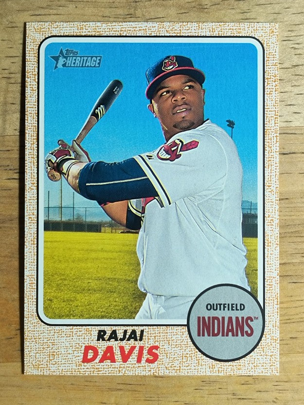 2017 Topps Heritage #311 Rajai Davis