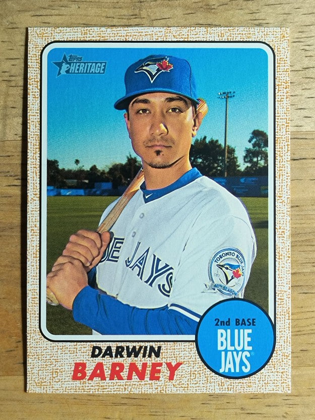 2017 Topps Heritage #312 Darwin Barney