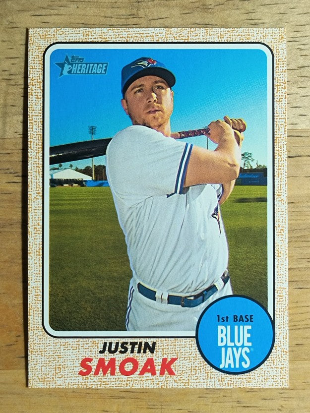 2017 Topps Heritage #334 Justin Smoak