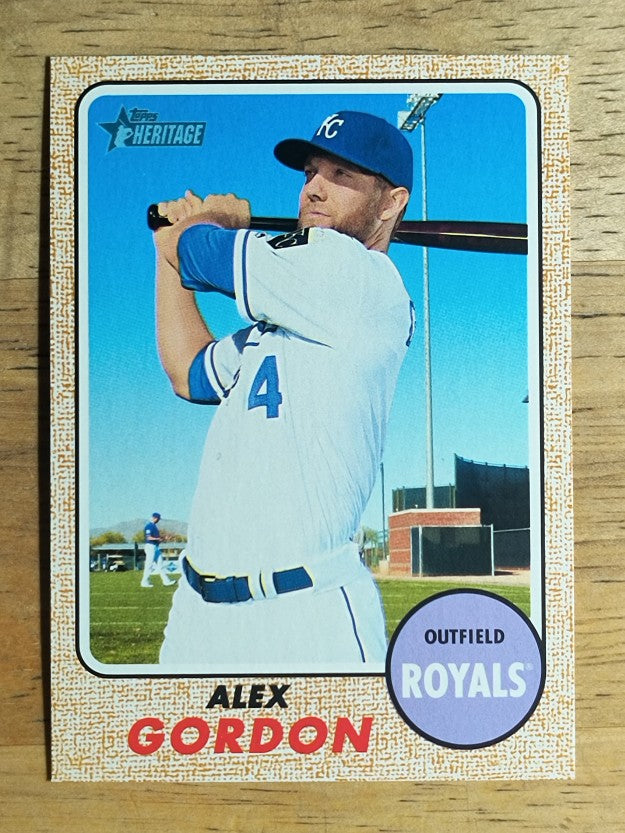 2017 Topps Heritage #339 Alex Gordon