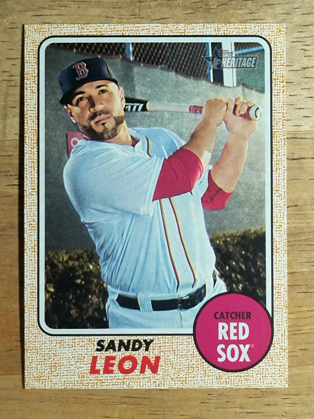2017 Topps Heritage #354 Sandy Leon