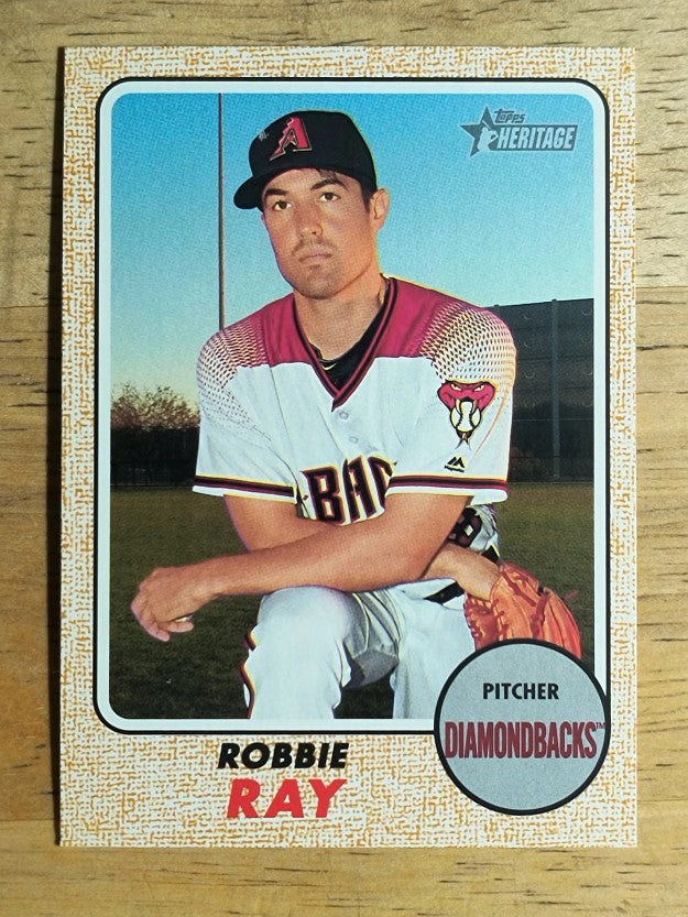 2017 Topps Heritage #383 Robbie Ray