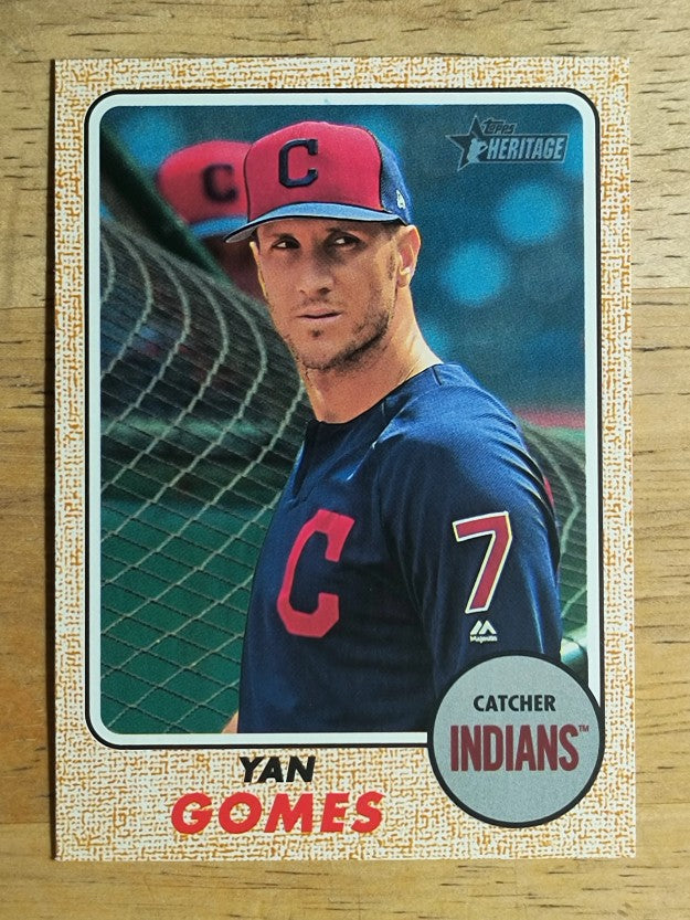 2017 Topps Heritage #501 Yan Gomes