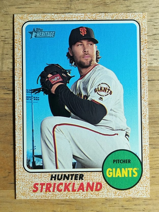 2017 Topps Heritage #505 Hunter Strickland