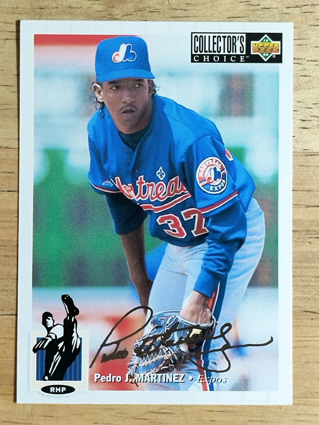 1994 Collector's Choice Silver Signature #588 Pedro Martinez