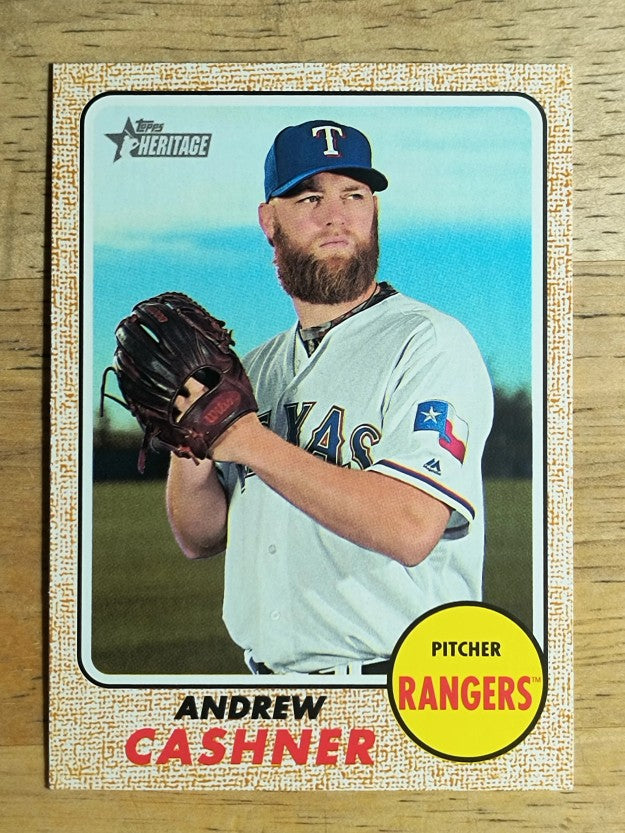 2017 Topps Heritage #514 Andrew Cashner