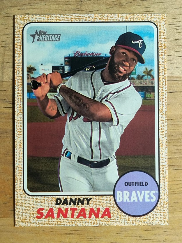 2017 Topps Heritage #548 Danny Santana