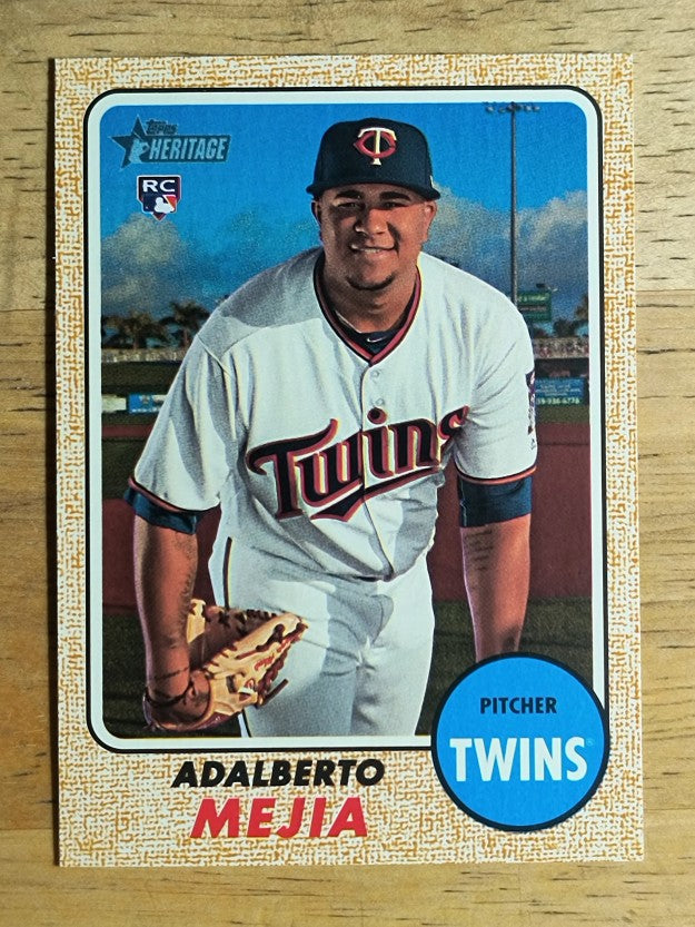 2017 Topps Heritage #550 Adalberto Mejia RC