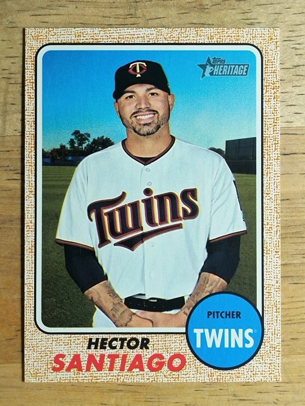 2017 Topps Heritage #571 Hector Santiago