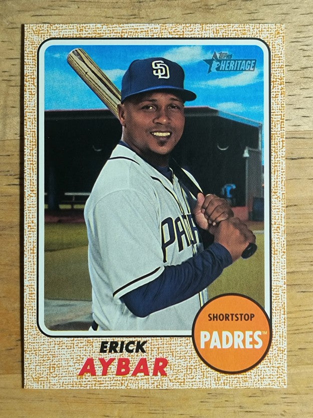 2017 Topps Heritage #600 Erick Aybar
