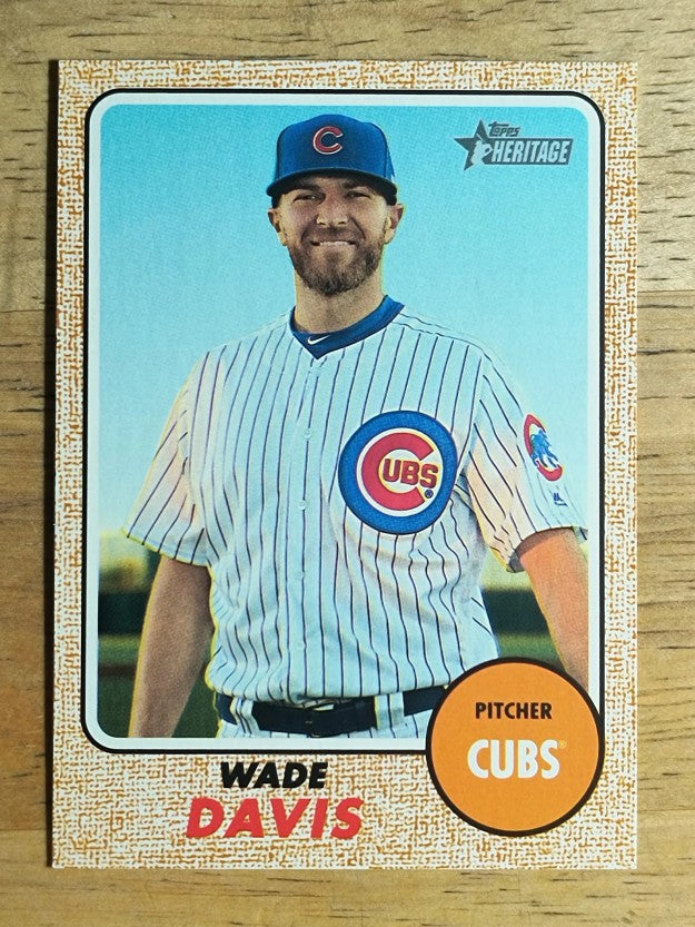 2017 Topps Heritage #618 Wade Davis