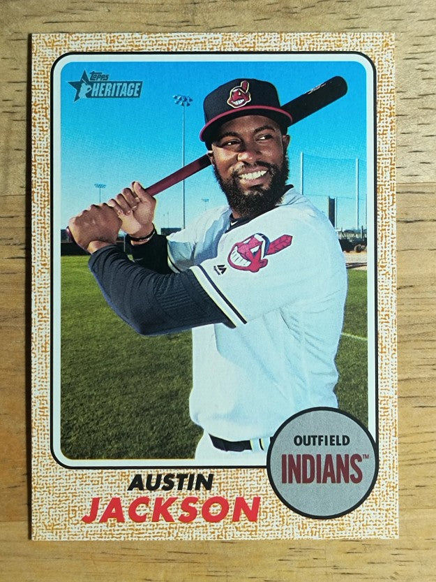 2017 Topps Heritage #626 Austin Jackson