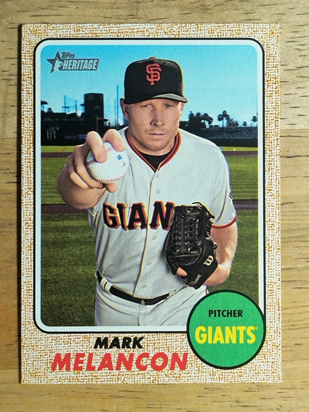 2017 Topps Heritage #630 Mark Melancon