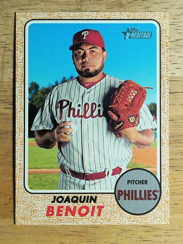 2017 Topps Heritage #632 Joaquin Benoit