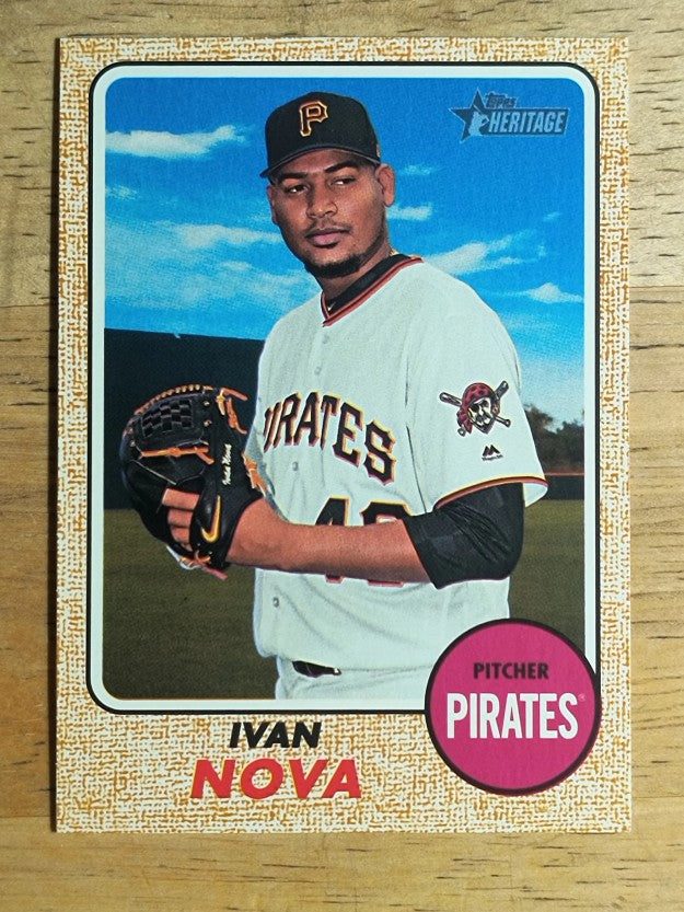 2017 Topps Heritage #641 Ivan Nova