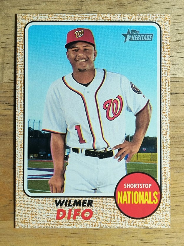 2017 Topps Heritage #658 Wilmer Difo