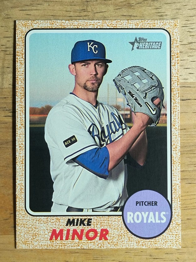 2017 Topps Heritage #663 Mike Minor