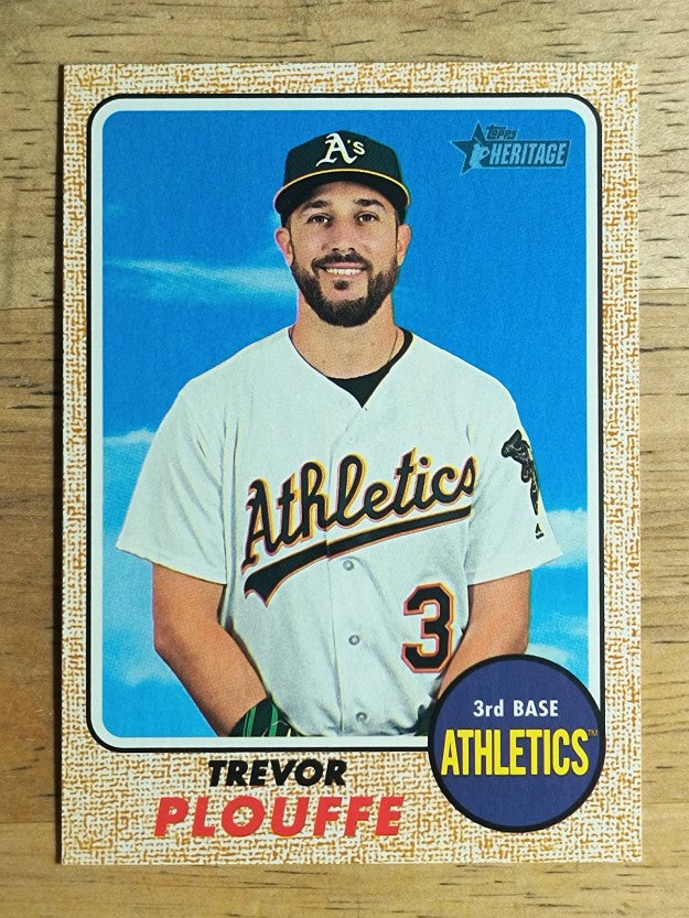 2017 Topps Heritage #665 Trevor Plouffe
