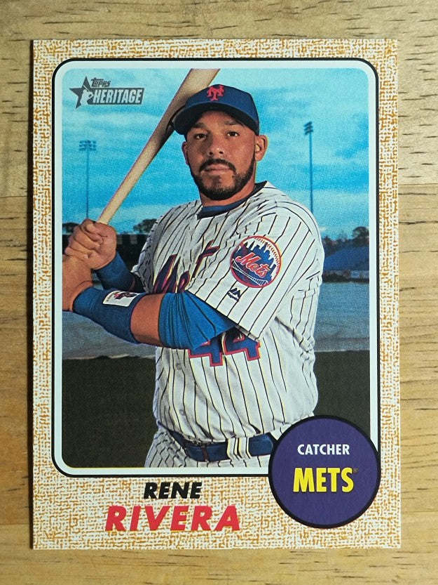 2017 Topps Heritage #682 Rene Rivera