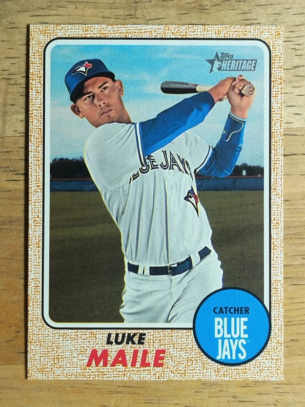 2017 Topps Heritage #696 Luke Maile