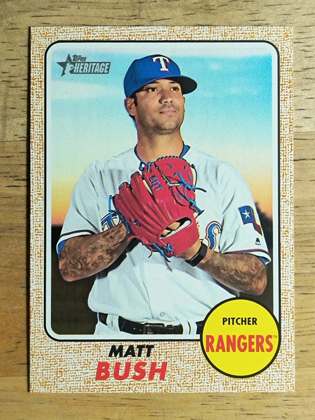 2017 Topps Heritage #699 Matt Bush