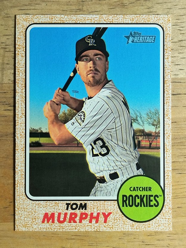 2017 Topps Heritage #703 Tom Murphy SP