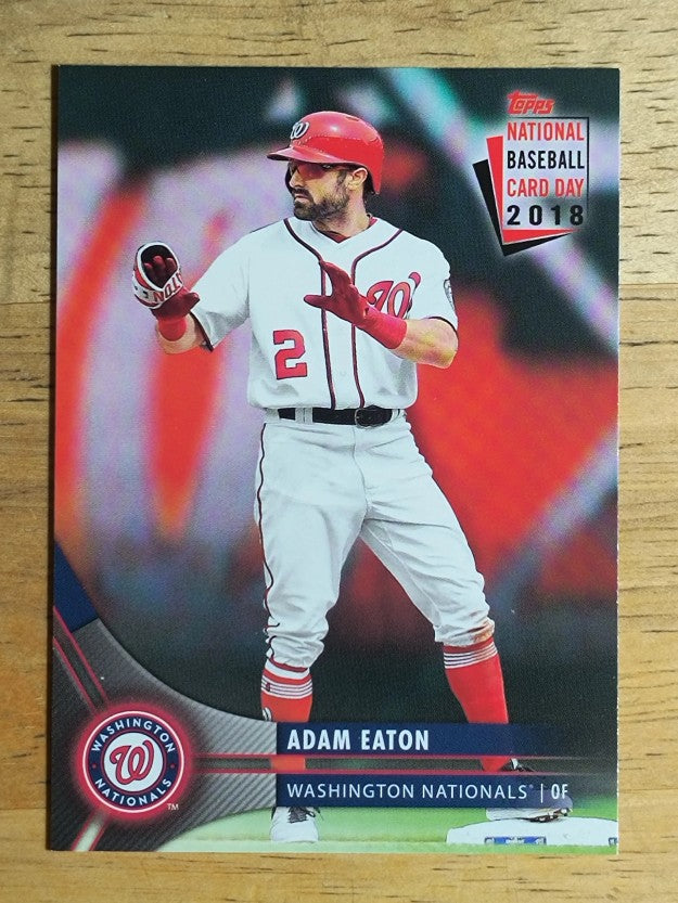 2018 Nationals Topps National Baseball Card Day #WN4 Adam Eaton
