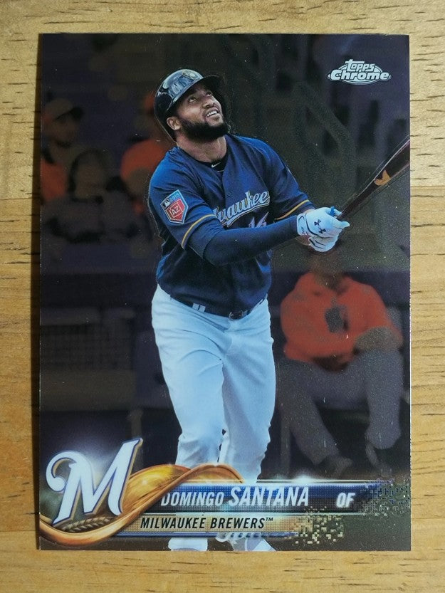 2018 Topps Chrome #93 Domingo Santana