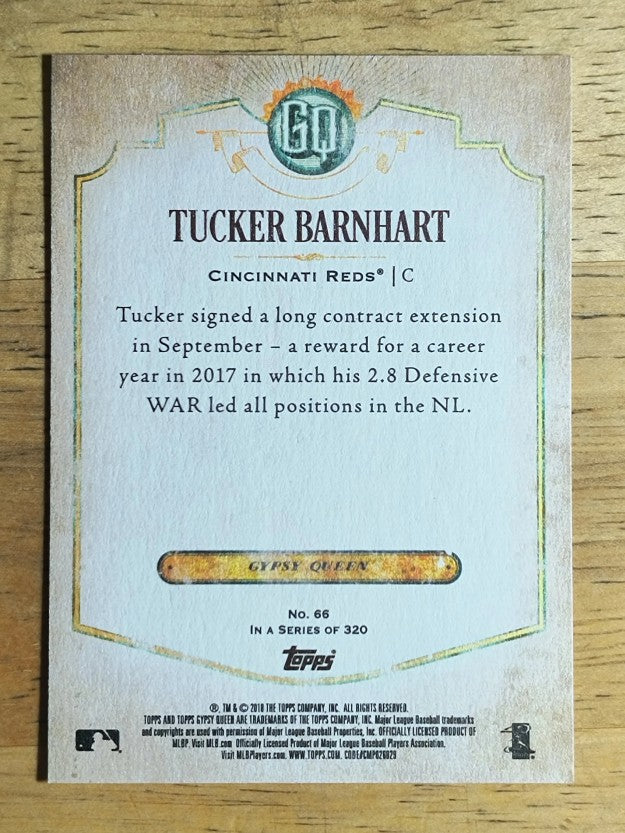 2018 Topps Gypsy Queen #66 Tucker Barnhart
