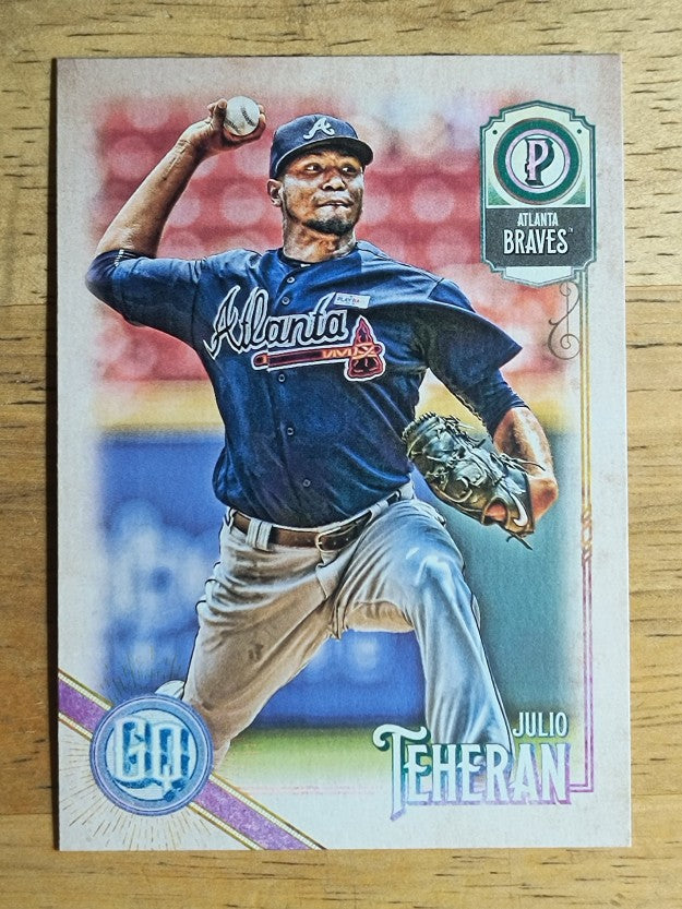 2018 Topps Gypsy Queen #91 Julio Teheran