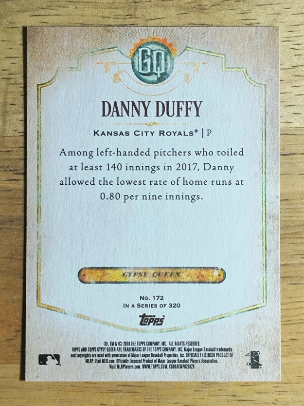 2018 Topps Gypsy Queen #172 Danny Duffy