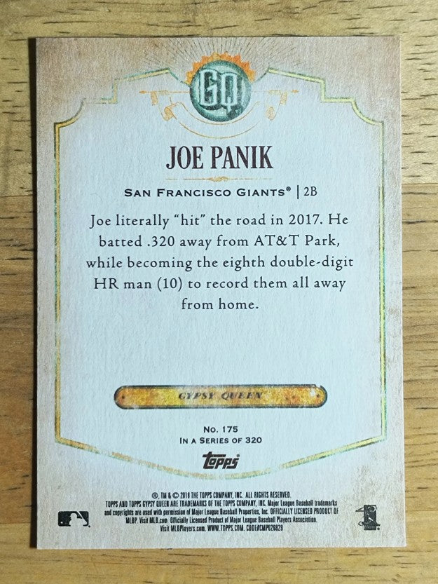 2018 Topps Gypsy Queen #175 Joe Panik