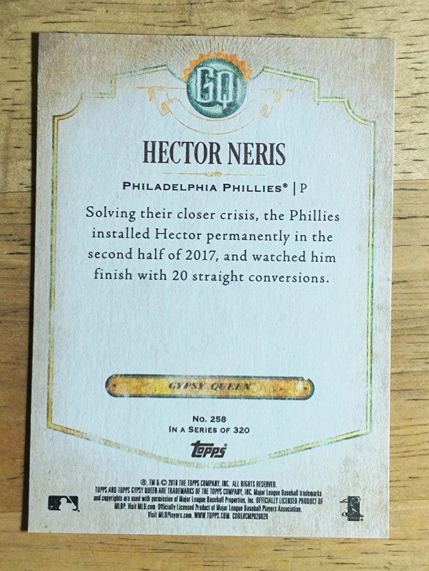 2018 Topps Gypsy Queen #258 Hector Neris