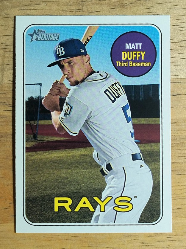 2018 Topps Heritage #514 Matt Duffy