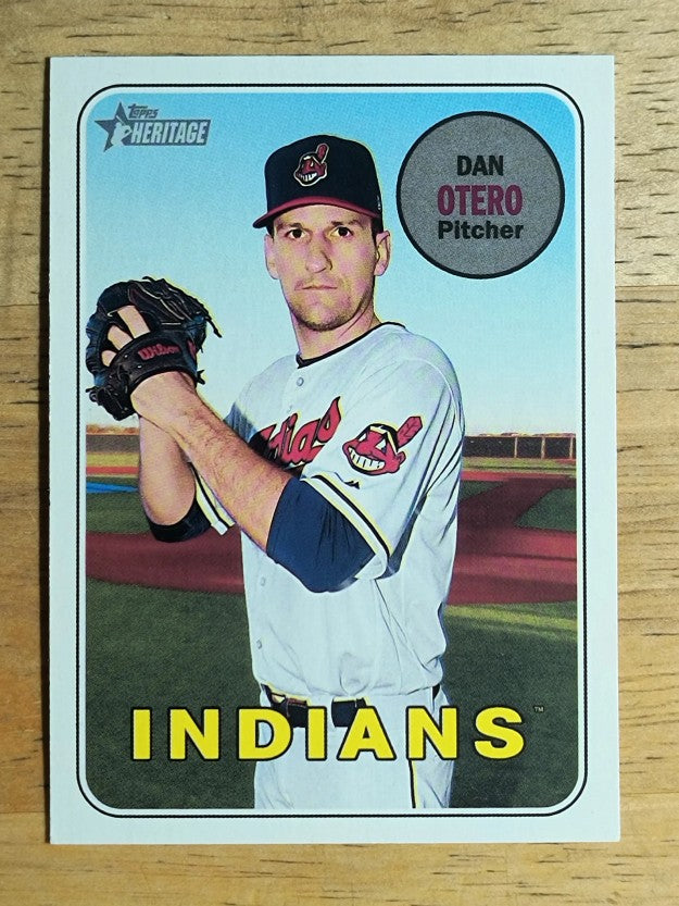 2018 Topps Heritage #565 Dan Otero