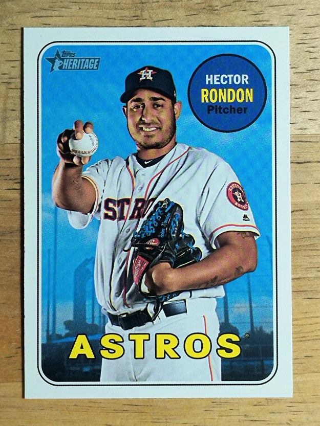 2018 Topps Heritage #596 Hector Rondon