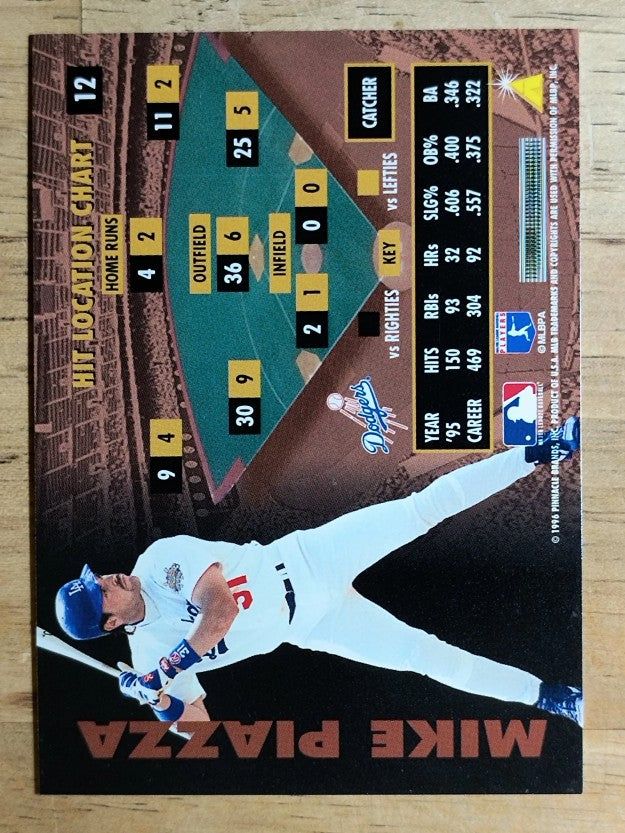 1996 Zenith #12 Mike Piazza