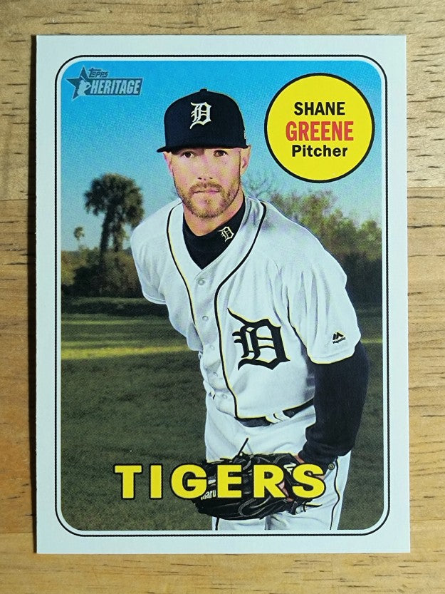2018 Topps Heritage #617 Shane Greene