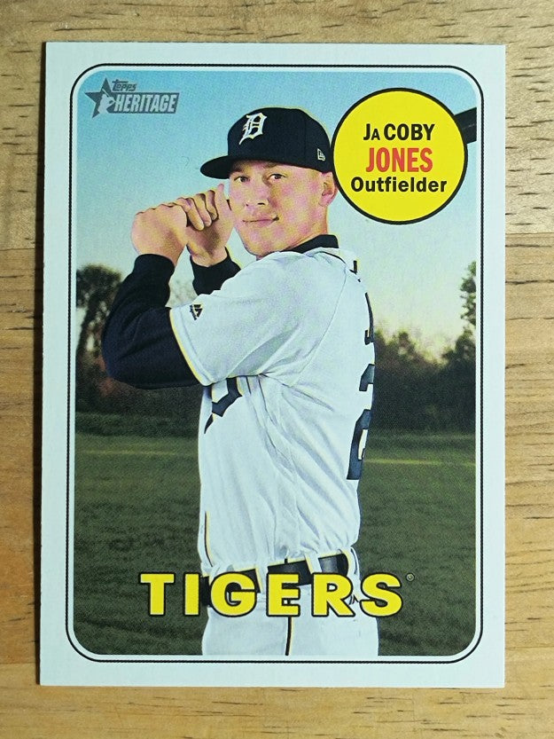 2018 Topps Heritage #636 JaCoby Jones