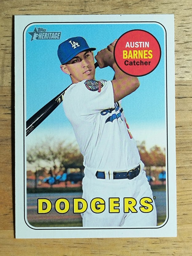 2018 Topps Heritage #660 Austin Barnes