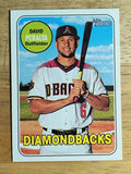 2018 Topps Heritage #695 David Peralta