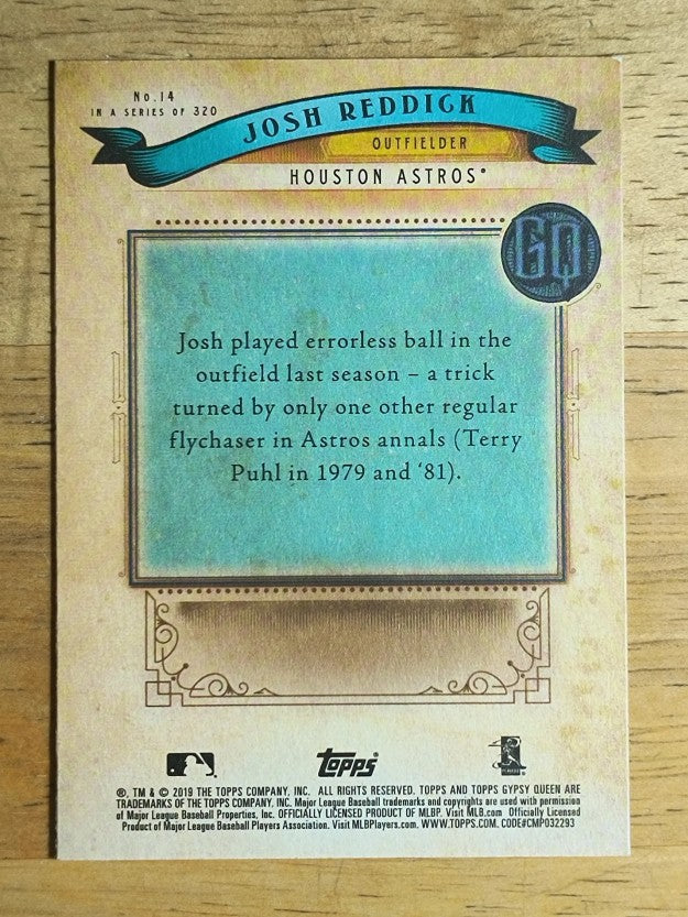 2019 Topps Gypsy Queen #14 Josh Reddick