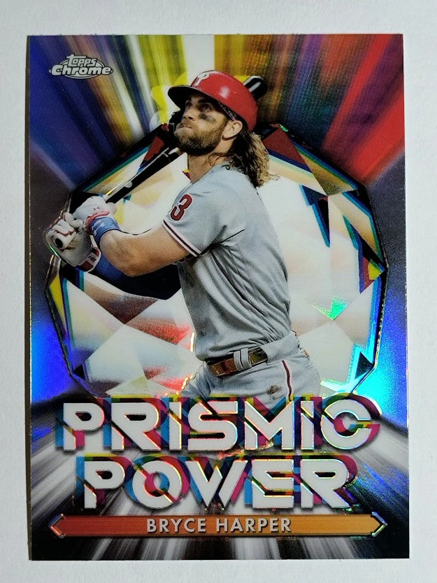 2021 Topps Chrome Prismic Power #PP4 Bryce Harper