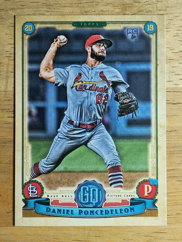 2019 Topps Gypsy Queen #144 Daniel Poncedeleon RC
