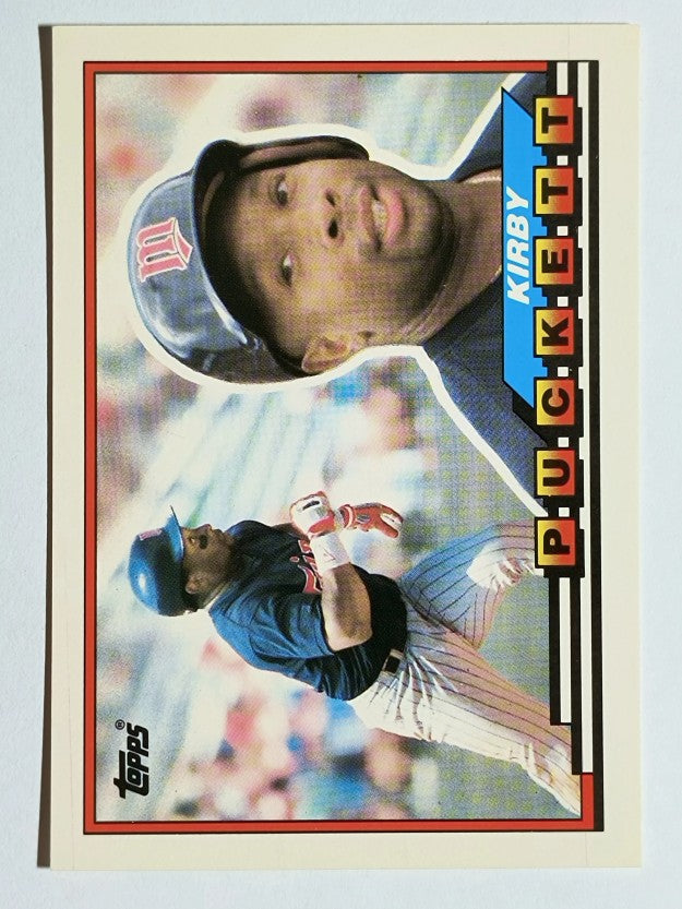 1989 Topps Big #167 Kirby Puckett