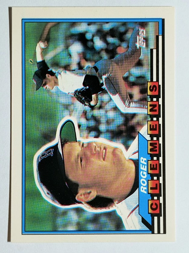 1989 Topps Big #42 Roger Clemens