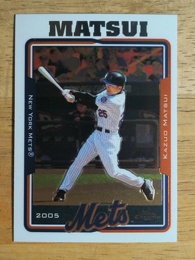 2005 Topps Chrome #57 Kazuo Matsui